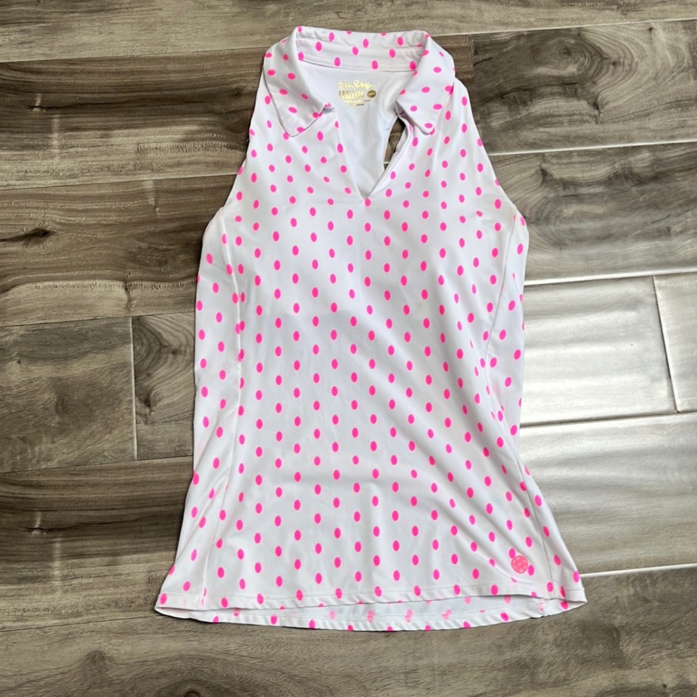 Lilly Pulitzer Racerback Sleeveless Golf Top